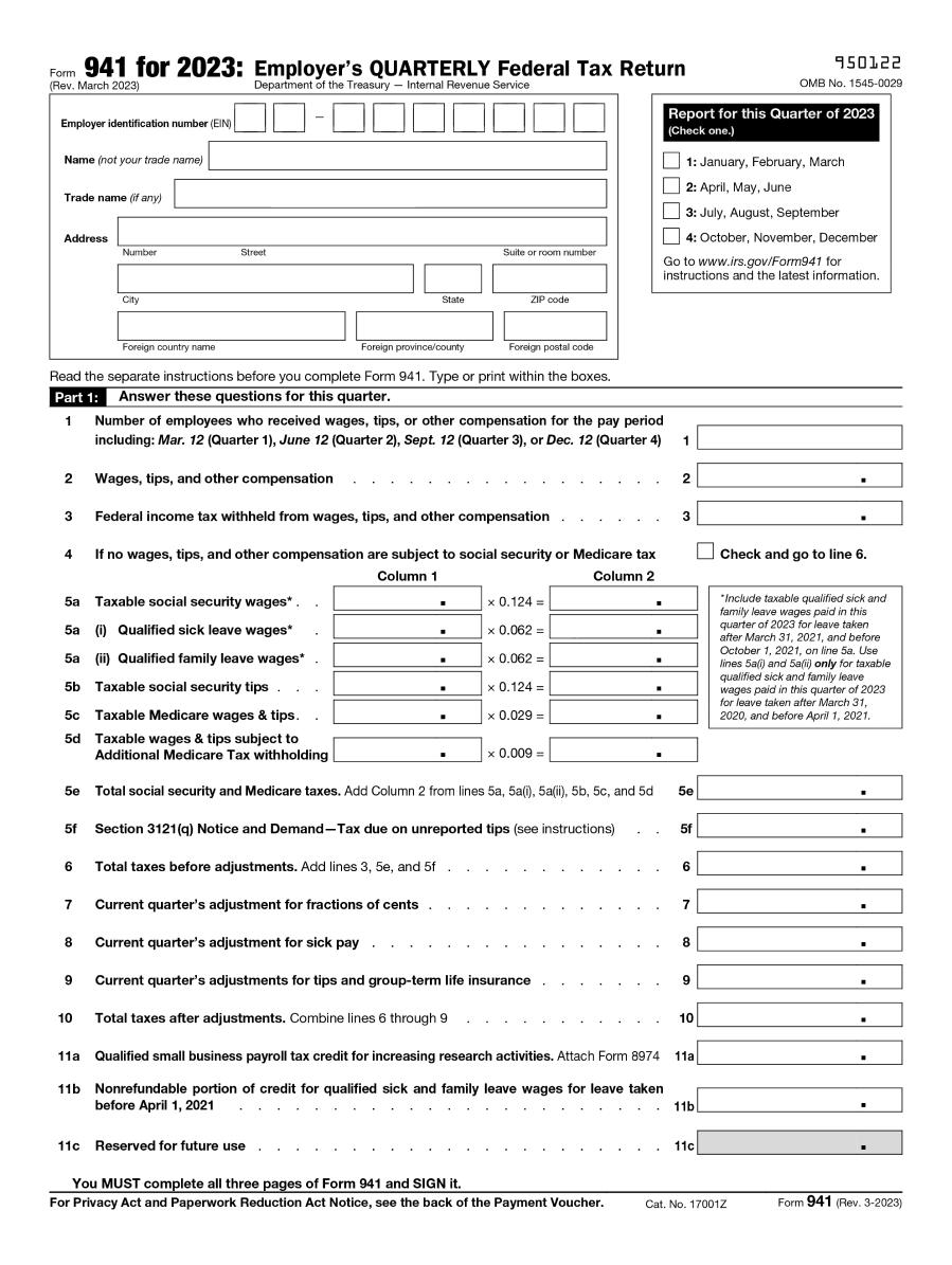 IRS 941